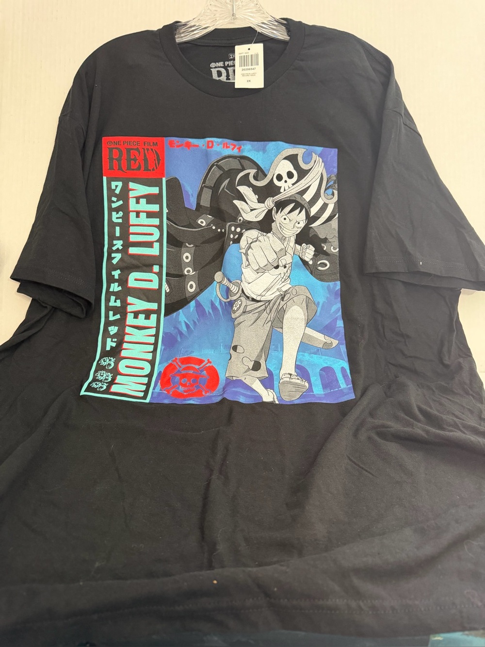 Ripple Junction Monkey D. Luffy Graphic Tee - Black